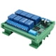thumbnail image 1 of Placa de expansión PLC de relé RS485 de 12V y 8 canales para Control remoto de protocolo RTU (R4D8A08 R avec botier pour rail DIN), 1 of 8