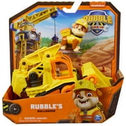 PAW Patrol, Rubble & Crew Toy Bulldozer Vehicle with Collectible Action Figure, for Kids Ages 3 and up