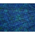 thumbnail image 4 of oneOone Polyester Lycra Blue Fabric Batik Sewing Craft Projects Fabric Prints By Yard 56 Inch Wide - D0, 4 of 4