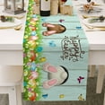 thumbnail image 2 of asddcavvf Easter Egg Bunny Table Runner Kitchen Table Decoration Table Cloth Pad Coffee Table Cloth Holiday Banquet Living Room Table Cloth (10), 2 of 7