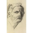 thumbnail image 2 of Benjamin Robert Haydon 16x24 Gold Ornate Framed and Double Matted Museum Art Print Titled - Portrait Study of a Man, 2 of 4