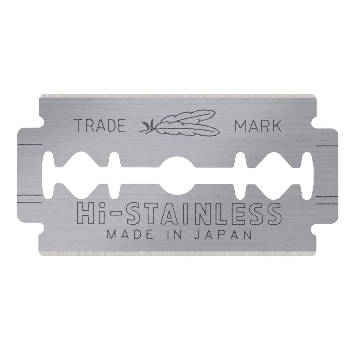200 Feather Razor Blades NEW Hi-Stainless Double Edge