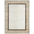 thumbnail image 2 of Nourison Dekor 4' x 6' Ivory Brown Modern Indoor Rug, 2 of 8