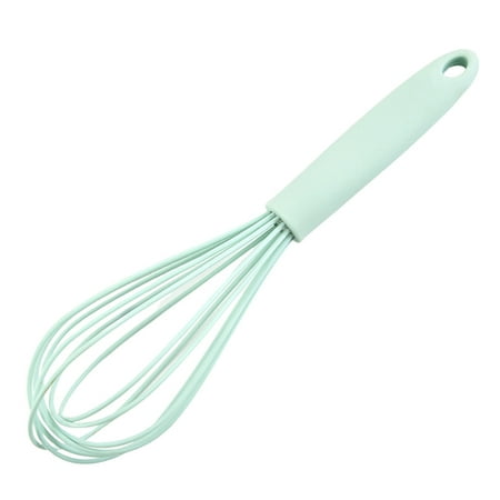 

10 Inches Egg Beater Non-stick Easy to Clean PP Handle Silicone Egg Whisk Milk Mixing Stick Chef Aid Tool Kitchen Gadget