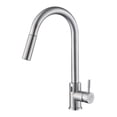 thumbnail image 1 of Sensor Kitchen Faucets Infrared Sensor Touchless One-Handle Pulldown Kitchen 304 Stainless Faucet,Adjustable Hot and Cold Water, 1/2 Universal Thread, 1 of 5