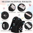 thumbnail image 3 of DAKIMOE Kids Backpack School Backpacks for College Cute Girl Middle High School Bookbag Large Capacity Lightweight Waterproof Daypack for Teens Students, 3 of 8