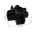thumbnail image 2 of OUNONA Canopy Fittings Set Universal Tent Support Clasp Black 1Pcs, 2 of 8