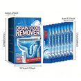 thumbnail image 3 of Drain Clog Remover 8 Packs for Toilet Pipe Cleaning Powerful Deep Clean Odor Removal Household Bathroom Kitchen, 3 of 8