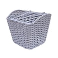 thumbnail image 1 of Cesta para manillar de bicicleta, cesta grande para artículos diversos, impermeable, con tapa gris, 1 of 3