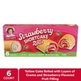 thumbnail image 2 of (4 pack) Little Debbie Strawberry Shortcake Rolls, 13 oz (6 count), 2 of 8