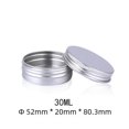 thumbnail image 2 of Caja de aluminio de 5 ml a 750 ml, caja de aluminio sellada con hilo para té, dulces, embalaje de cosméticos, cremas, subenvases, latas de aluminio pequeñas, 2 of 5