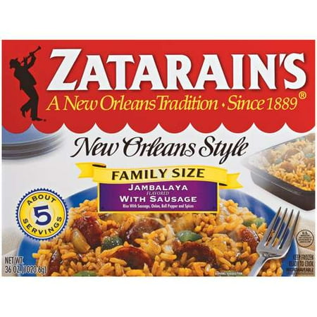 Zatarain's: Family Size New Orleans Style Jambalaya Flavored Sausage, 36 oz