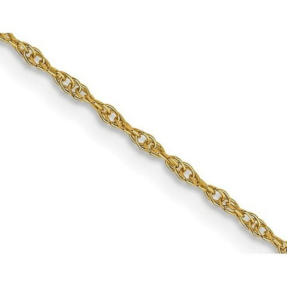 18 inch 8R Chain in 14 Karat Yellow Gold .95mm (16 inches)