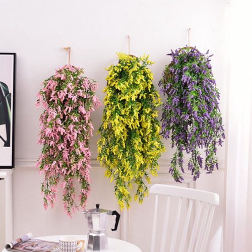 Home Garden Details About Artificial Ivy Flower Vine Garland Hanging Trailing Basket A1n4 Décor - Fake Ivy Wall Home Bargains