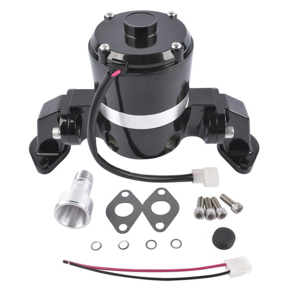 NEWZQ 35 GPM High Flow Rate Electric Water Pump for BBC Big Block Chevy 396 427 454 V8 Engines Black