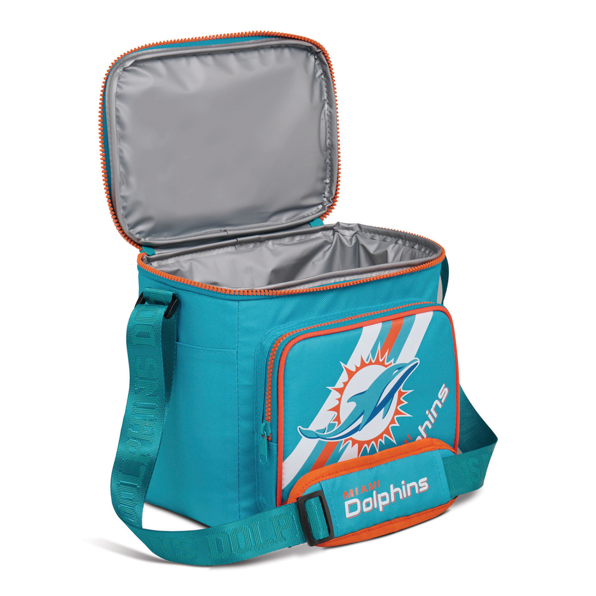 IGLOO  Miami Dolphins Square Lined 4-Pack Cooler