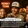 thumbnail image 2 of I’m The Friend In Low Places Hat, Funny Trucker Cap With Saying, Embroidered Vintage-Style Snapback Hat For Men And Women, 2 of 5