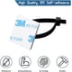 thumbnail image 3 of Cable Tie Mounts and Ties Square Adhesive Mounting Clips Cable Management Ties, 3 of 5