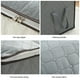 thumbnail image 2 of Matsuzay Bolsa de almacenamiento práctica para espacio de ropa con cremalleras, bolsa de almacenamiento de ropa de tela, bolsa de Almacenamiento y organización del hogar rosa l, 2 of 6