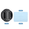 thumbnail image 3 of Unique Bargains Center Pinch Front Lens Cover Dust Camera Lens Cap for Lens with 46mm Thread, 2 Pack, 3 of 6