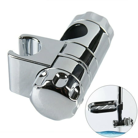 

Adjustable Shower Head Holder for Slide Bar Universal 18-25MM O.D. Rail Head Bracket Holder for Bathroom