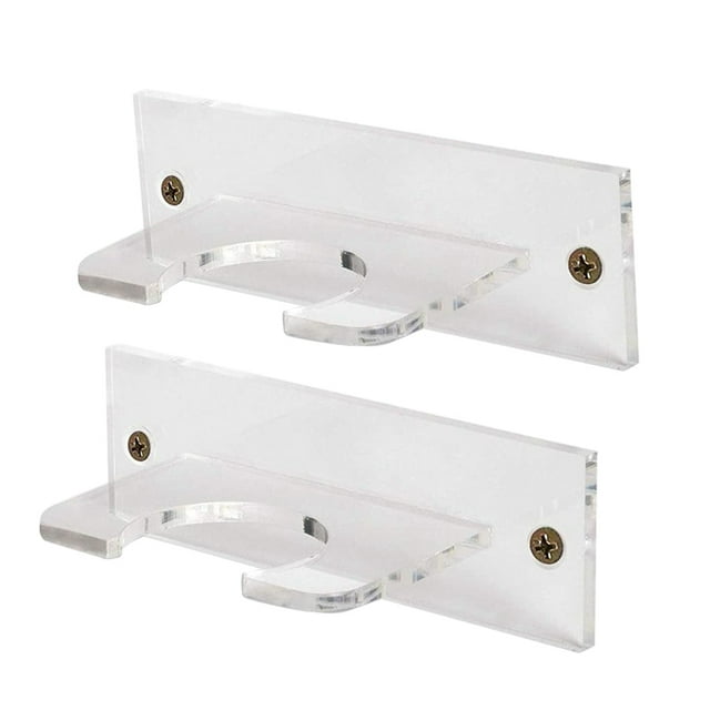 Lot de 2 Support de Batte de Baseball pour Affichage Vertical Support Mural en Acrylique pour Batte de Baseball Ou Softball