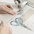 thumbnail image 1 of Professional Fabric Scissor Set, Multifunctional DIY Craft Scissors with Exquisite Leather Cover, Compact Lightweight Sewing Embroidery Tool for Household Use, 1 of 7