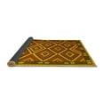 thumbnail image 2 of Ahgly Company Indoor Square Oriental Yellow Traditional Area Rugs, 4' Square, 2 of 4
