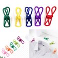 thumbnail image 2 of Primegos 30 Pcs Clips Métalliques Colorés Antirouille Résistants à la Corrosion Antidérapants Réutilisables Multicolores Revêtus de PVC Haute Résistance Élasticité pour Photos, 2 of 7