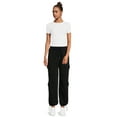 thumbnail image 2 of No Boundaries Women's Juniors Pull On Knit Cargo Joggers, Sizes XS-3XL, 2 of 6