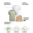 thumbnail image 2 of RBX Boys' Active Shorts Set - 3 Piece Activewear: 2 Athletic T-Shirts, 1 Woven Shorts Set for Kids (4-12), 2 of 7