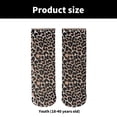 thumbnail image 3 of Stylish Flower Patterned Short Ankle Socks for Women High Stretch Nylon Fabric Thin Silk Hosiery Socks, 3 of 9