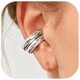 thumbnail image 1 of Chenchen Ear Cuff Earrings for Women Gifts Trendy Stuff Chunky Ear Cuffs Non Piercing Clip On Cartilage Earrings Helix Fake Earring Jewelry Gifts, 1 of 1