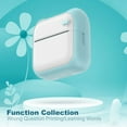 thumbnail image 3 of Mini Pocket Printer Portable Smart Photo Printer for Study Business Meeting  Powder + 5 Rolls Of, 3 of 15