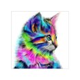 thumbnail image 1 of xinxinxx DIY Cartoon Animal Crystal Cross Stitch Colorful Cat Needlework 5D Rhinestones Embroidery Painting, 1 of 9