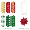 thumbnail image 4 of Christmas Gift Bows Set 24PCS Flower Star Bows for Gift Box Wrapping Party Decoration, 4 of 10
