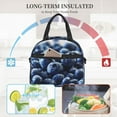 thumbnail image 4 of Easygdp Blueberry Caja de Almuerzo para Mujeres y Hombres, Bolsa de Almuerzo Insulada, Bolsas Reutilizables Impermeables para Viajes, Trabajo y Picnics, 4 of 7