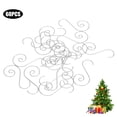 thumbnail image 2 of 60pcs Mini Multi Purpose Metal S Hooks with Lightweight Portable Design for Christmas Tree Decoration, 2 of 8