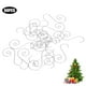 thumbnail image 2 of Gancho, 60 piezas Mini gancho multiusos para árbol de Navidad Gancho de metal optimizado para la excelencia, 2 of 9