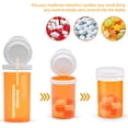 thumbnail image 7 of Wisesorb 6 Dram, 12pcs, Pill Bottle with Desiccant Cap, Medicine Bottle, Pill Bottles Empty with Caps, Empty Pill Bottles, 7 of 7