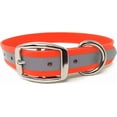thumbnail image 1 of Heavy Duty Reflective Dog Collar \u Adjustable and with Durable Metal Buckle and Rings Odor chew Dog Collar for Small Medium and Large Dogs (Large Pink), 1 of 8