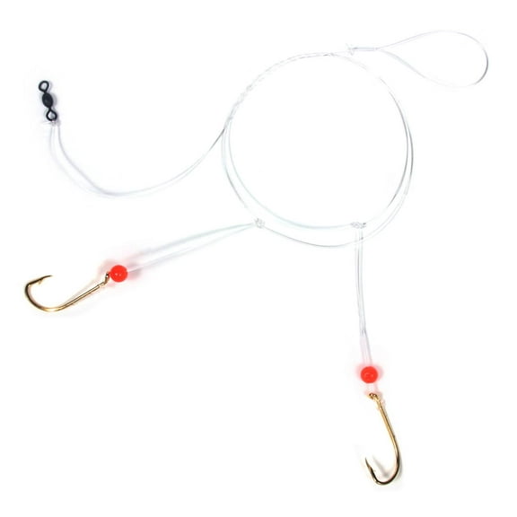 Sea Striker Sea Bass Hi-Lo Rig # 3/0 Gold Bait