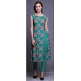 thumbnail image 2 of Bimba Kurta Sans Manches Imprimée Kurti Droite pour Femmes Vêtements d'Été Indiens, 2 of 6