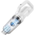 thumbnail image 1 of Aspiradora de mano 9000PA inalámbrica batería hasta 30 minutos, aspiradora de coche con filtro de acero inoxidable lavable y luz LED para limpieza de casa, coche y pelos de mascotas (blanco), 1 of 7