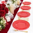 thumbnail image 4 of Disposable Plates - Premium Hard Plastic Plates for Wedding and Party Use., 4 of 6