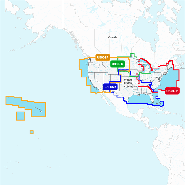 Garmin Marine Cartography 010-C1290-20 NAVIONICS; Region Code NSUS006R; Detailed Coverage Of U.S. South Lakes Rivers And Coastal; On SD/Micro-SD Card
