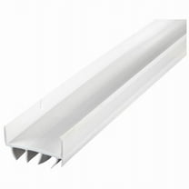 M-D BUILDING PRODUCTS White Vinyl U-Shaped Bottom For Doors 36 in. L X 1.13 in.