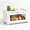 White-1-Tier Large, variant on Black 1-Tier Large Bread Box for Kitchen Countertop Food Storage