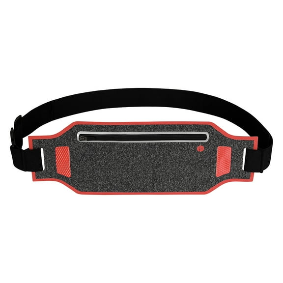 Raindrops 1Set Red Belt Jogging Pocket Belt for Men and Women 33.50X12.00X0.10CM