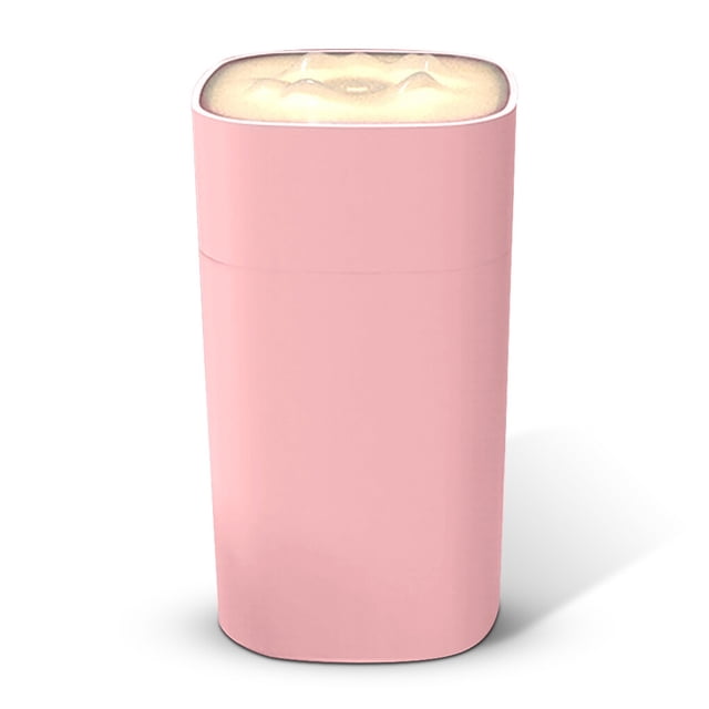 Toystoory Mini humidificador, rociador de niebla pequeño, difusor de aceite silencioso de escritorio, lámpara de ambiente cálido para Electrodomésticos